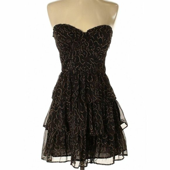 NWT Guess Women Brown Dress S - Picture 1 of 2